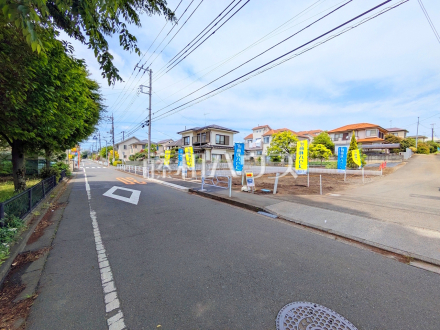 接道状況および現場風景　【立川市幸町５丁目】／撮影日2026/04/28