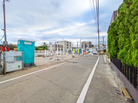 接道状況および現場風景　【国分寺市東戸倉１丁目】／撮影日2025/10/10