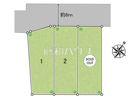 全体区画図　【国分寺市東戸倉１丁目】