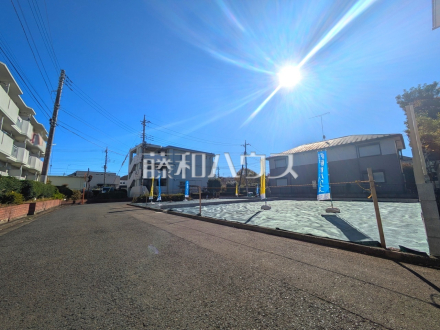 接道状況および現場風景　【立川市柴崎町１丁目】／撮影日2025/11/22