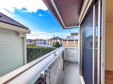 2号棟　バルコニー　【国立市西２丁目】／撮影日2025/12/11