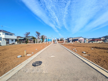 接道状況および現場風景　【日野市大字上田】／撮影日2026/04/03