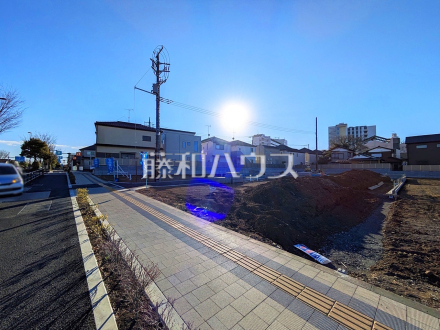 接道状況および現場風景　【武蔵野市境南町１丁目】／撮影日2026/01/11