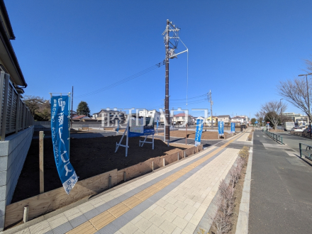 接道状況および現場風景　【武蔵野市境南町１丁目】／撮影日2026/01/31