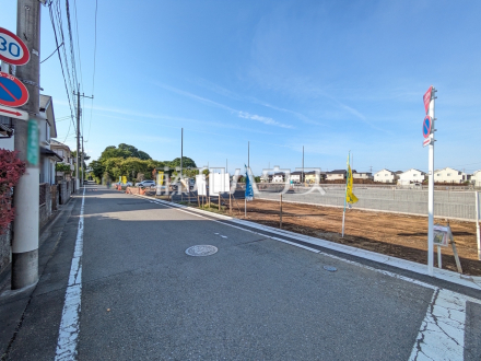 接道状況および現場風景　【国分寺市戸倉４丁目】／撮影日2026/04/28