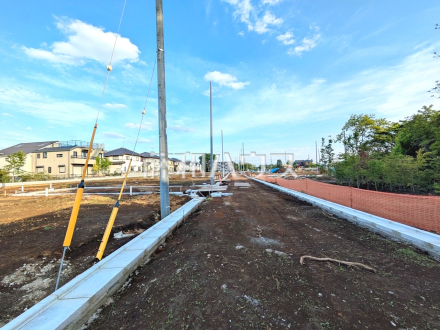 接道状況および現場風景　【国分寺市戸倉４丁目】／撮影日2026/04/25