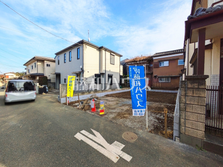 接道状況および現場風景　【東久留米市氷川台２丁目】／撮影日2025/11/07