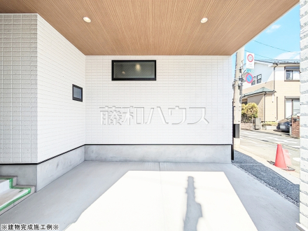 ※完成施工例※駐車スペース　【朝霞市三原４丁目】／撮影日2025/03/20