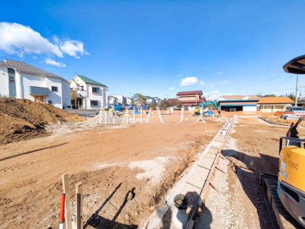 現場風景　【東久留米市下里２丁目】 物件の事、諸費用の事など、小さな疑問もお気軽にご連絡・ご相談下さい。 ／撮影日2026/01/30