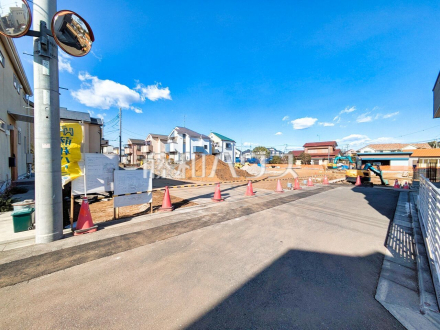 現場風景　【東久留米市下里２丁目】 平日のご案内も可能です。まずはお気軽にお問合せ下さいませ。 ／撮影日2026/01/30