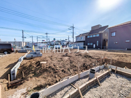 現場風景　【東久留米市下里２丁目】 全12区画がいよいよ販売開始となりました！／撮影日2026/01/30