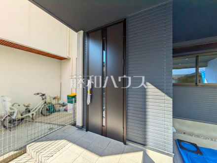 2号棟　玄関　【立川市錦町２丁目】／撮影日2026/01/13