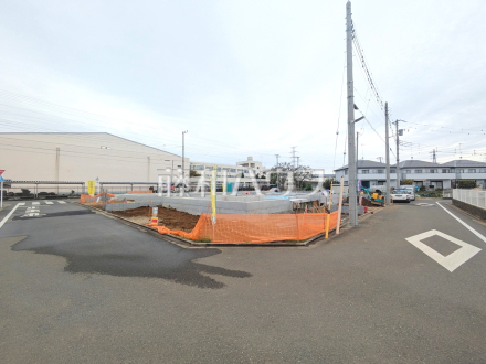 接道状況および現場風景　【府中市日新町４丁目】／撮影日2025/10/31