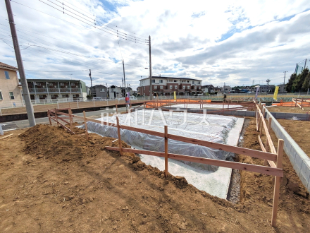 ≪2号棟　外観≫建物のプレゼンをさせていただきますので、実際の完成イメージを思い描いていただくことができます。お気軽にお問合せ下さい。　【府中市日新町４丁目】／撮影日2025/10/10