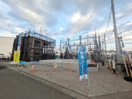 ≪3号棟　外観≫角地のため日当たり・通風良好の開放的な立地です◎　　【府中市日新町４丁目】／撮影日2025/11/14