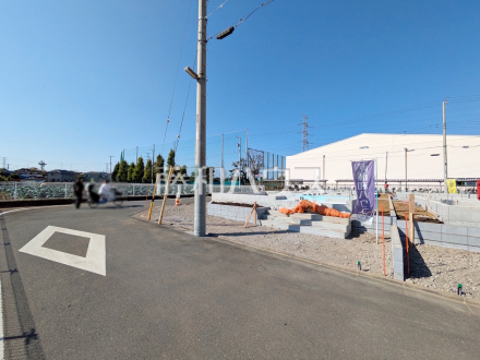 ≪3号棟　外観≫主寝室は南面に面した7.5帖の陽だまりスペースでご用意♪【府中市日新町４丁目】／撮影日2025/11/07