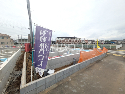 ≪4号棟　外観≫ 府中市日新町4丁目に全7棟の新しい街並みが誕生します！【府中市日新町４丁目】／撮影日2025/10/31