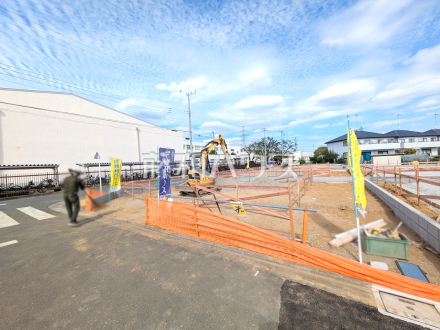 ≪4号棟　外観≫ 各部屋に収納も完備されたプラン！部屋もしっかり片付きそうですね♪【府中市日新町４丁目】／撮影日2025/10/10