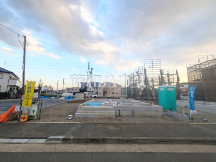 ≪6号棟　外観≫ご家族が集うリビングは広さゆったり約19.7帖のプラン☆【府中市日新町４丁目】／撮影日2025/11/14