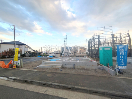 ≪6号棟　外観≫建物のプレゼンをさせていただきますので、実際の完成イメージを思い描いていただくことができます。お気軽にお問合せ下さい。　【府中市日新町４丁目】／撮影日2025/11/14