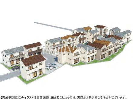 完成予想図（外観）　【府中市日新町５丁目】