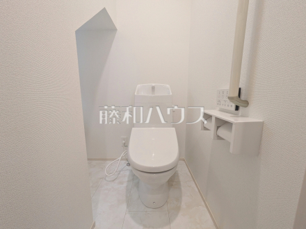 Q号棟　トイレ　【府中市日新町５丁目】／撮影日2026/01/17