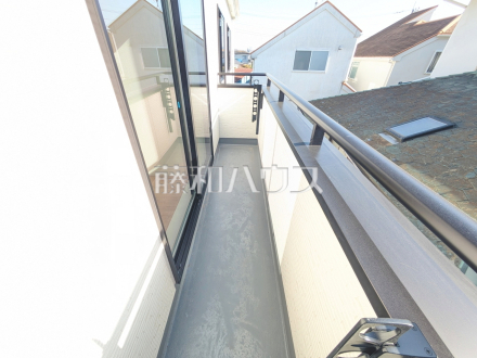 Q号棟　バルコニー　【府中市日新町５丁目】／撮影日2026/01/17