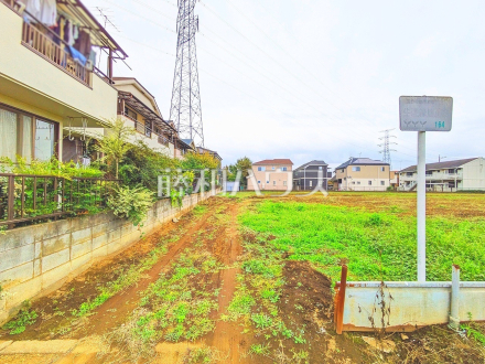 現地写真　【国分寺市北町４丁目】
綺麗な整形地のため、思い描いているイメージをカタチにしやすい土地　／撮影日2025/10/31