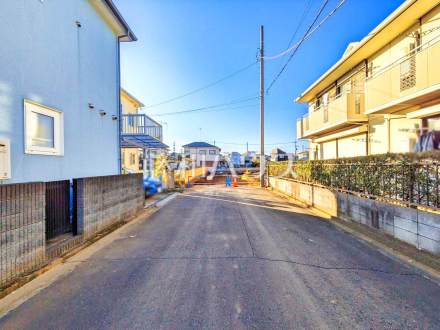 接道状況および現場風景　【国分寺市北町４丁目】／撮影日2025/12/11