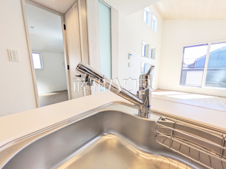 2号棟　キッチン水栓　【日野市大字日野】／撮影日2025/10/17