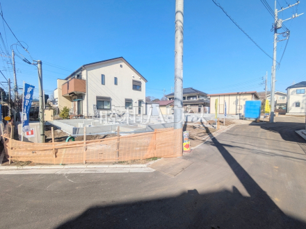 ≪現地外観≫府中市多磨町2丁目に全7棟の新しい街並みが誕生します！　【府中市多磨町２丁目】／撮影日2026/01/17