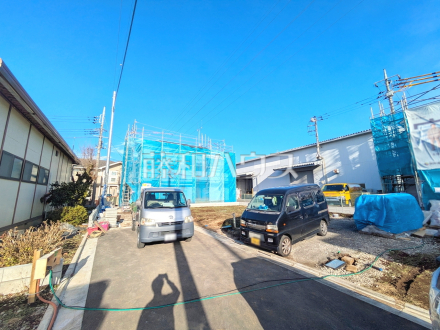 ≪現地外観≫府中市多磨町2丁目に全7棟の新しい街並みが誕生します！　【府中市多磨町２丁目】／撮影日2025/12/26