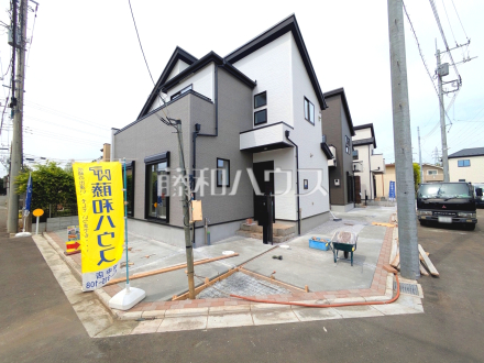 接道状況および現場風景　【府中市多磨町２丁目】／撮影日2026/04/17