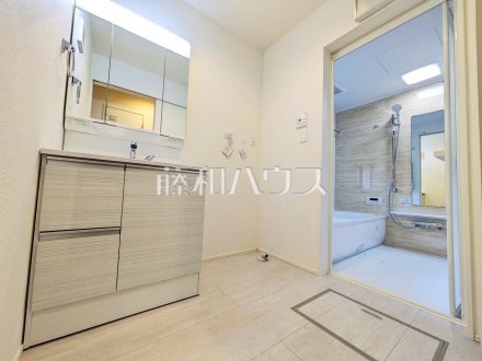 6号棟　洗面室　【府中市多磨町２丁目】／撮影日2026/02/12