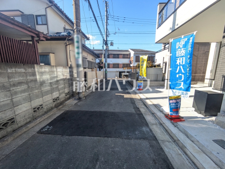 接道状況および現場風景　【練馬区東大泉７丁目】／撮影日2026/01/30