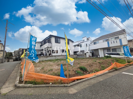 この広々した土地を是非お客様の目で確認してください♪お客様のご予算に合わせたプランをご提案致します、お気軽にご相談下さい。　【練馬区大泉学園町５丁目】／撮影日2026/04/06