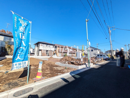 1号地　現地写真　【東久留米市小山５丁目】／撮影日2025/12/05