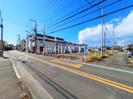 接道状況および現場風景　【府中市西府町３丁目】／撮影日2025/11/03