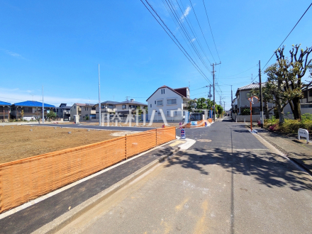 接道状況および現場風景　【三鷹市上連雀９丁目】／撮影日2026/04/19