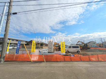 ≪現地外観≫JR南武線「西府」駅 徒歩9分！全5区画の建築条件なし土地分譲をご紹介♪　【府中市分梅町３丁目】／撮影日2025/11/29