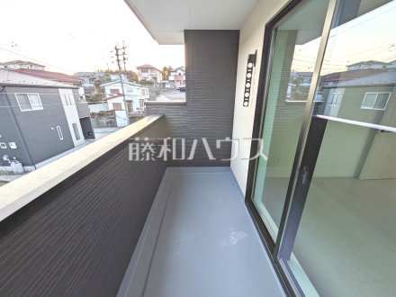 2号棟　バルコニー　【福岡市早良区重留２丁目】／撮影日2026/02/12