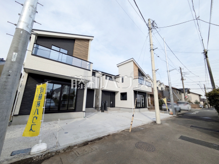 接道状況および現場風景　【調布市八雲台１丁目】／撮影日2026/02/20