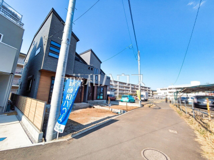 接道状況および現場風景　【八王子市緑町】／撮影日2026/03/21