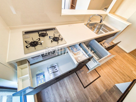 B号棟　キッチン　【八王子市緑町】／撮影日2026/03/21