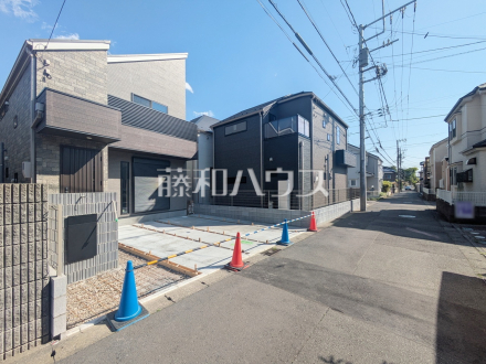 接道状況および現場風景　【日野市大字石田】／撮影日2026/04/16