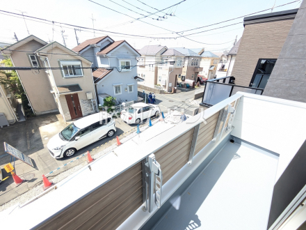 B号棟　バルコニー　【日野市大字石田】／撮影日2026/04/17