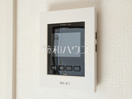 3号棟　TVモニター付インターフォン　【朝霞市宮戸３丁目】　防犯に役立つTVモニター付インターフォン
／撮影日2026/02/12