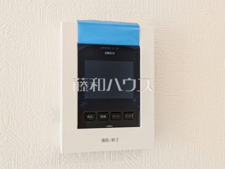 6号棟　TVモニター付インターフォン　【朝霞市宮戸３丁目】　防犯に役立つTVモニター付インターフォン
／撮影日2026/02/12