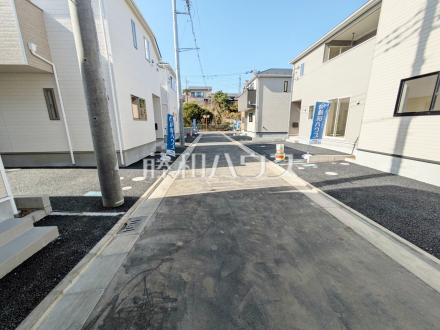 10号棟　接道状況および現場風景　【朝霞市宮戸３丁目】／撮影日2026/03/01