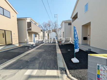 12号棟　接道状況および現場風景　【朝霞市宮戸３丁目】／撮影日2026/03/01